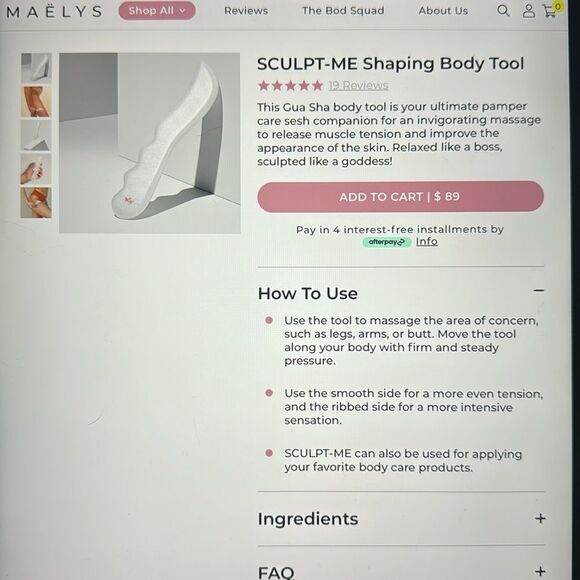 Sculpt-me body shaping tool new inbox paid $89 - Picture 1 of 6